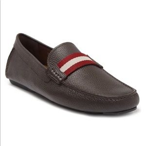 Bally Loafer-Waltec Striped Leather Driver